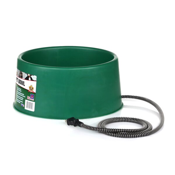 Cordless heated hot sale water bowl